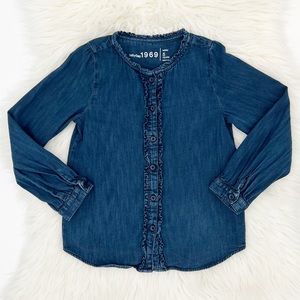 BabyGap Chambray Button Down Shirt